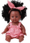 Red and White Checked Sun Top with Layered Capris and Headband