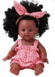 Red and White Checked Sun Top with Layered Capris and Headband