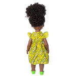 Yellow-Green Patterned Dress